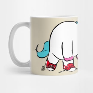 Marshmallow's Struggle Mug